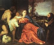 Holy Family and Donor Titian